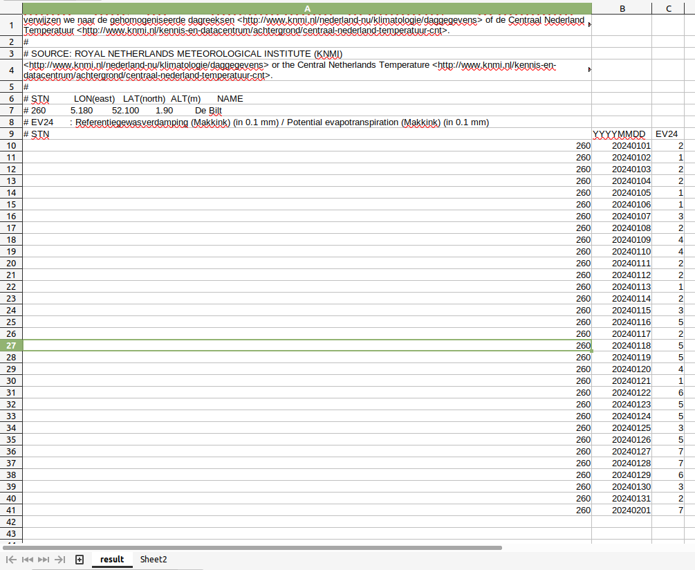 File:Evaporation knmi excel open csv.png