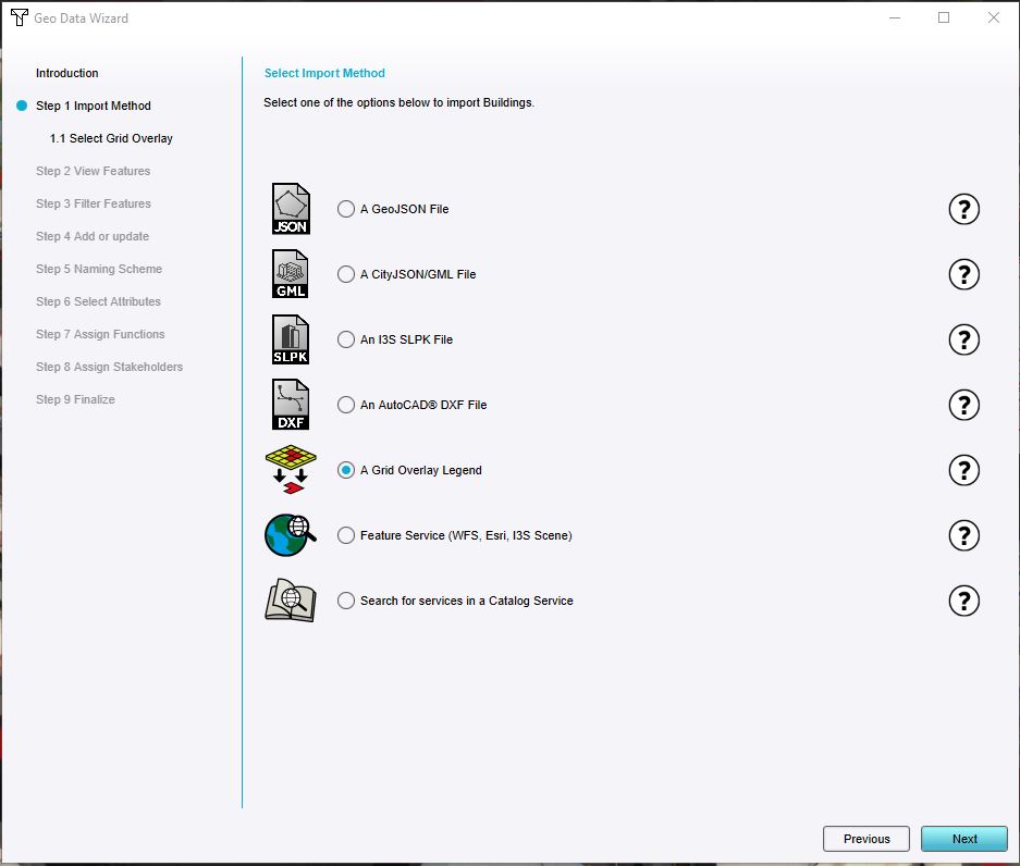 Select the option Grid Overlay Legend.